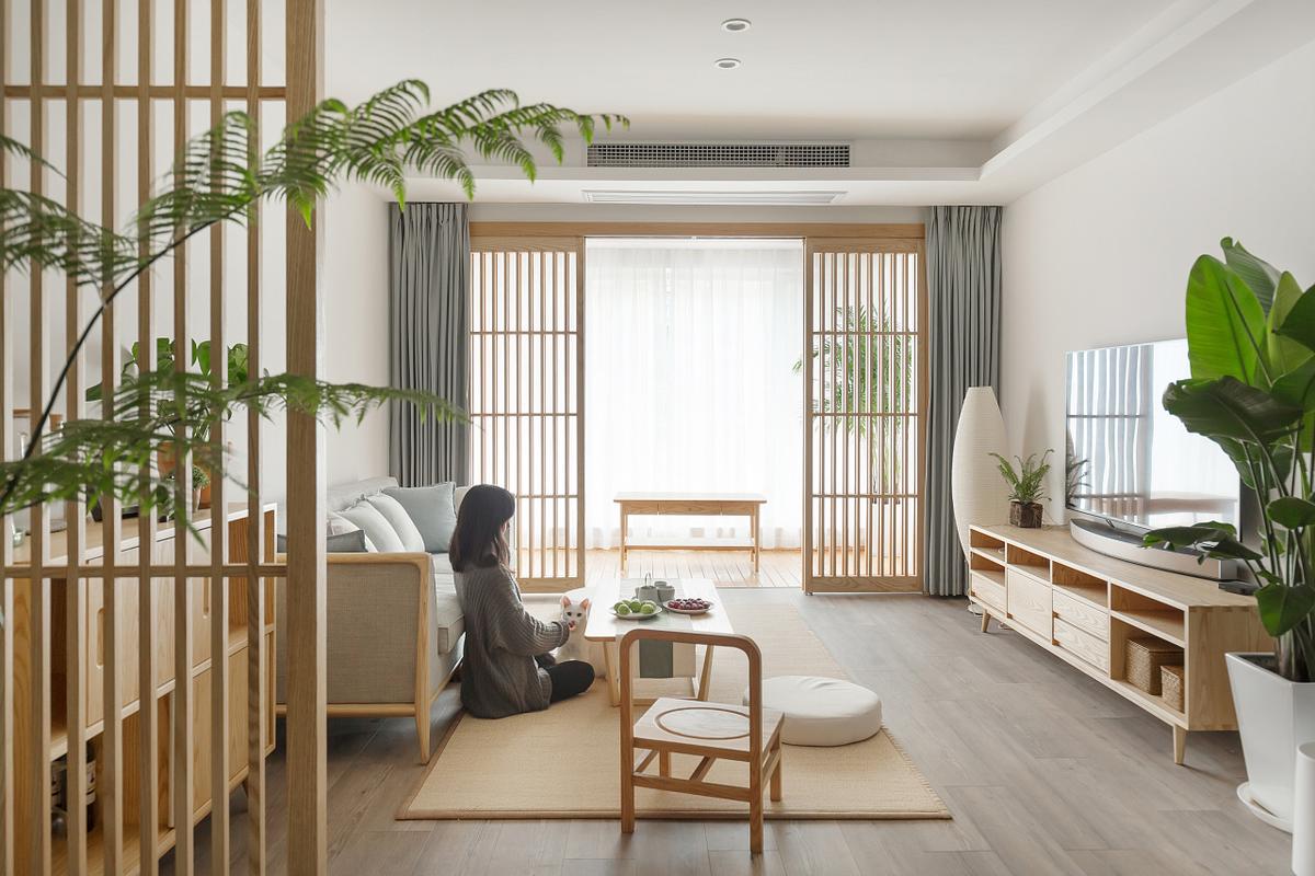 92平米三居室日式风格设计